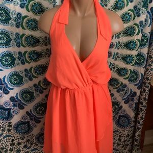 Orange Neon Dress